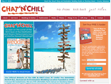 Tablet Screenshot of chatnchill.com